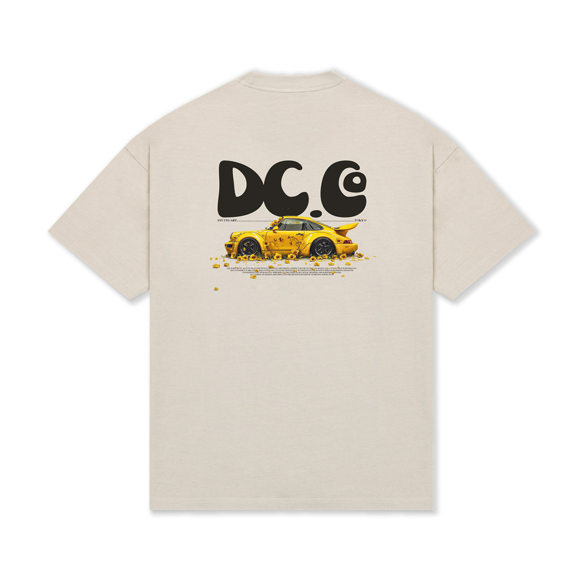 Sunflower RWB 964 Porsche Tee - Cream