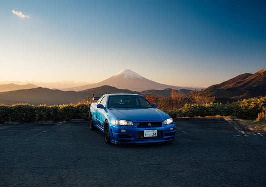 My GTR - Fuji Sunset